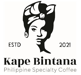 KAPE BINTANA ESTD 2021 SPECIALTY COFFEE ROASTERY logo