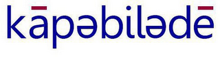 KAPEBILEDE logo