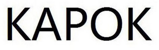 KAPOK logo