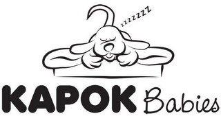KAPOK BABIES ZZZZZZZ logo