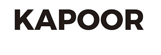 KAPOOR logo