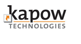 KAPOW TECHNOLOGIES logo