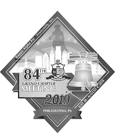 KAPPA ALPHA PSI FRATERNITY, INC. 84TH GRAND CHAPTER MEETING 2019 PHILADELPHIA, PA JULY 30 - AUGUST 4, 2019 logo