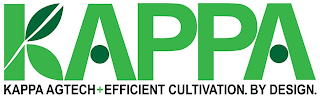 KAPPA KAPPA AGTECH + EFFICIENT CULTIVATION. BY DESIGN. logo