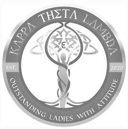 KAPPA THETA LAMBDA EST. 2020 OUTSTANDING LADIES WITH ATTITUDE logo