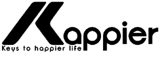 KAPPIER KEYS TO HAPPIER LIFE logo