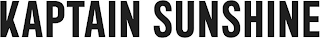 KAPTAIN SUNSHINE logo