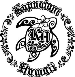 KAPUALANI HAWAII, KH logo
