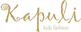 KAPULI KIDS FASHION logo