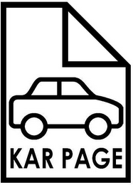 KAR PAGE logo