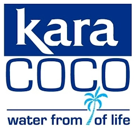KARA COCO WATER FROM OF LIFE logo