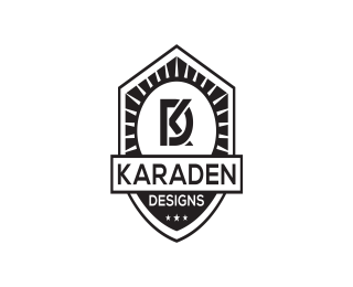 KARADEN DESIGNS KD logo