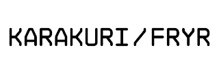 KARAKURI/FRYR logo