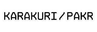 KARAKURI/PAKR logo