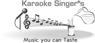 KARAOKE SINGERS MUSIC YOU CAN TASTE logo