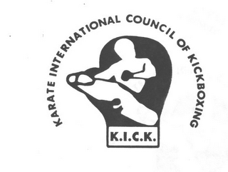 KARATE INTERNATIONAL COUNCIL OF KICKBOXING K.I.C.K. logo