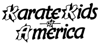 KARATE KIDS OF AMERICA logo
