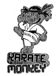 KARATE MONKEY logo