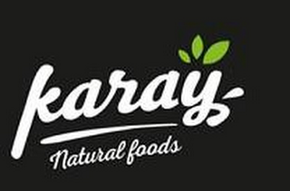 KARAY NATURAL FOODS logo