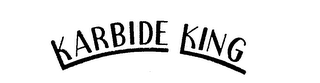 KARBIDE KING logo