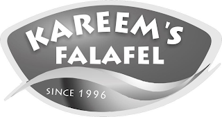 KAREEM'S FALAFEL SINCE 1996 logo