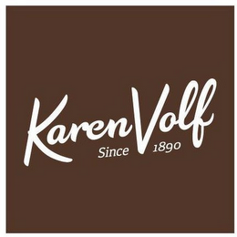 KAREN VOLF SINCE 1890 logo
