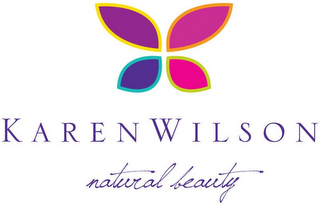 KAREN WILSON NATURAL BEAUTY logo
