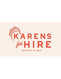 KARENS FOR HIRE ENTITLED TO HELP logo