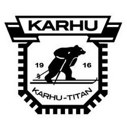 KARHU 19 16 KARHU-TITAN logo