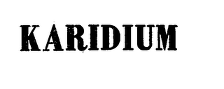 KARIDIUM logo
