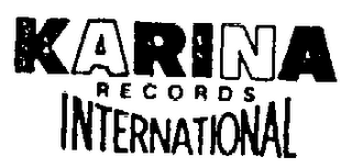 KARINA RECORDS INTERNATIONAL logo