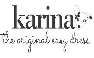 KARINA THE ORIGINAL EASY DRESS logo