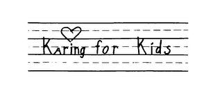 KARING FOR KIDS logo