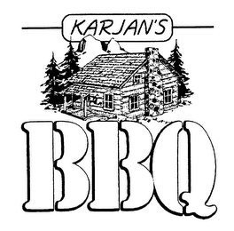 KARJAN'S BBQ logo