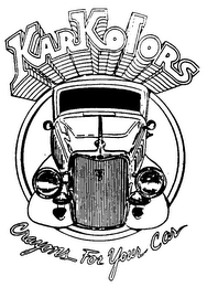 KARKOLORS CRAYONS FOR YOUR CAR logo