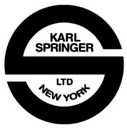 KARL SPRINGER LTD NEW YORK logo