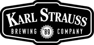 KARL STRAUSS BREWING '89 COMPANY logo