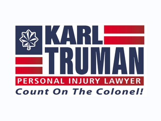 KARL TRUMAN PERSONAL INJURY LAWYER COUNT ON THE COLONEL! logo