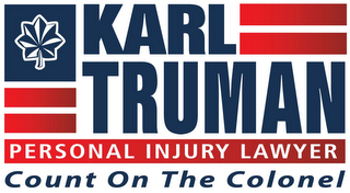 KARL TRUMAN PERSONAL INJURY LAWYER COUNT ON THE COLONEL logo