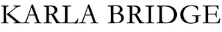 KARLA BRIDGE logo