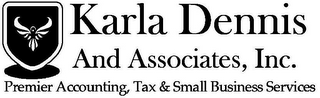 KARLA DENNIS AND ASSOCIATES, INC. PREMIERE ACCOUNTING, TAX & SMALL BUSINESS SERVICES logo
