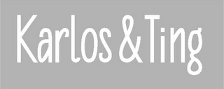 KARLOS & TING logo