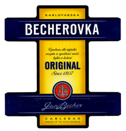 KARLOVARSKA BECHEROVKA ORIGINAL SINCE 1807 logo