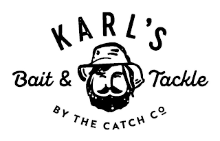 KARL'S BAIT & TACKLE BY THE CATCH CO logo