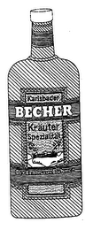 KARLSBADER BECHER KRAUTER SPEZIALITAT DER ECHTE AUS BOHMEN logo