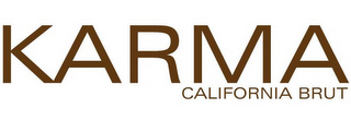 KARMA CALIFORNIA BRUT logo