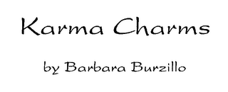 KARMA CHARMS BY BARBARA BURZILLO logo