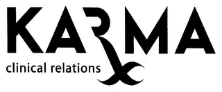 KARMA CLINICAL RELATIONS RX logo