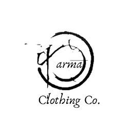 KARMA CLOTHING CO. logo