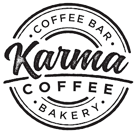 KARMA COFFEE· COFFEE BAR· AND BAKERY logo
